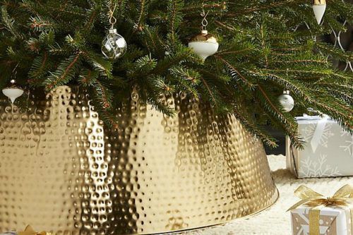 You’ll Want To Replace Your Christmas Tree Skirt With This Chic Alternative